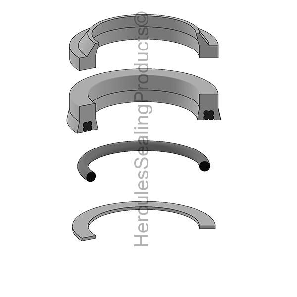 Atlas - After Market Parts Hydraulic Cylinder Repair Kit- RK-I-U-1-1.750 90030370-69 - main